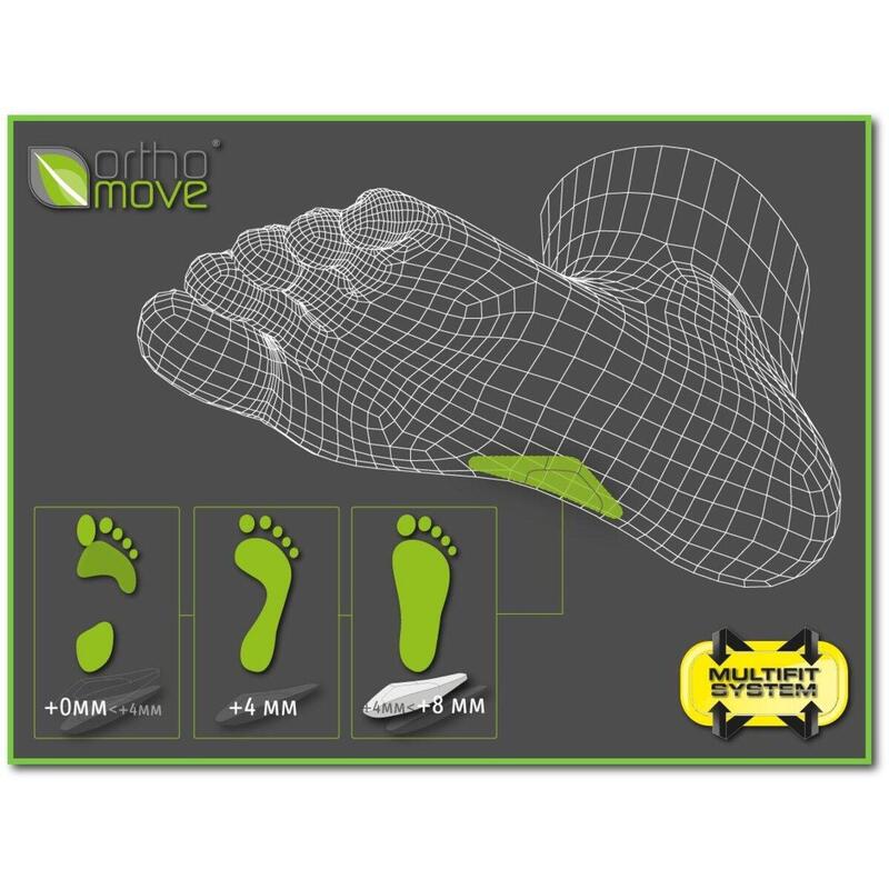 Golf Silver Adult Golf Insole (for Left Hander) Black