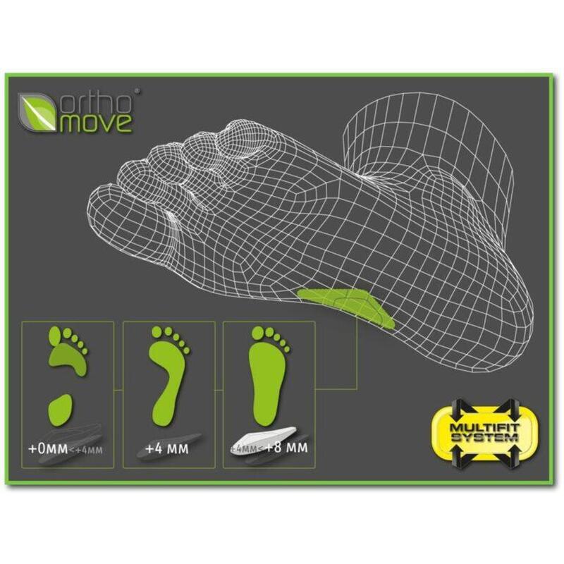 Adult Running Insoles - Black/Yellow