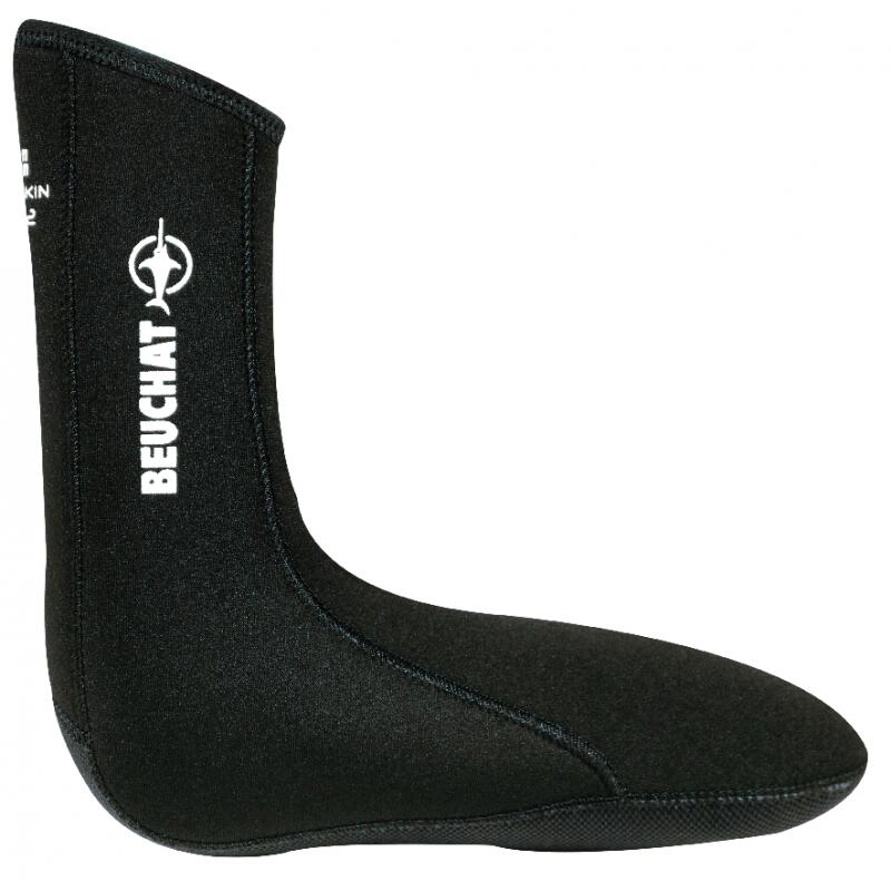 SOCK SPORT UNISEX SCUBA DIVING 3MM SOCKS - BLACK