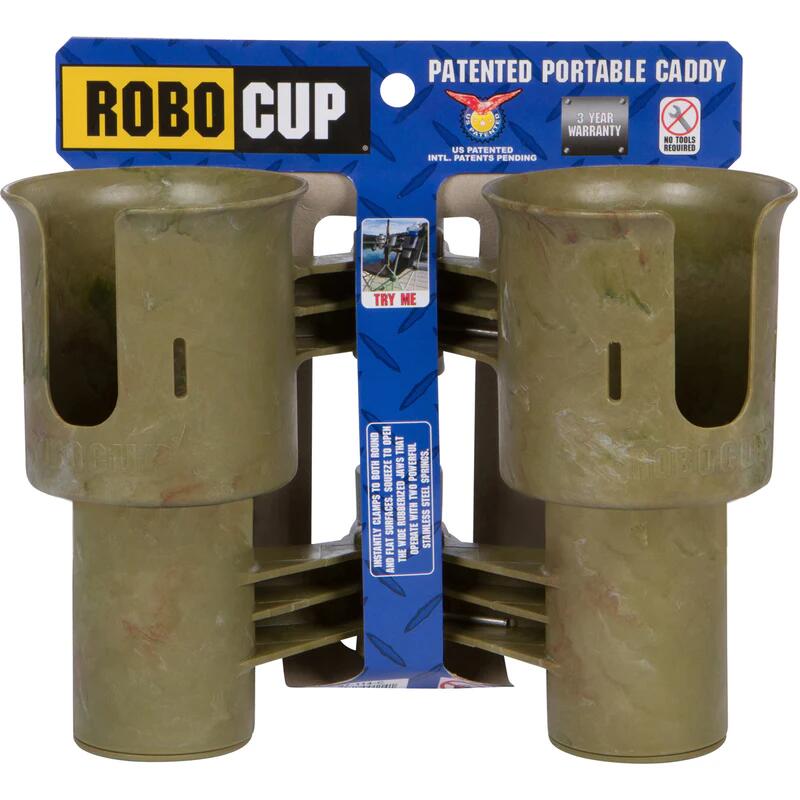 RoboCup 可夾式飲品杯架 儲物架 - 迷彩色