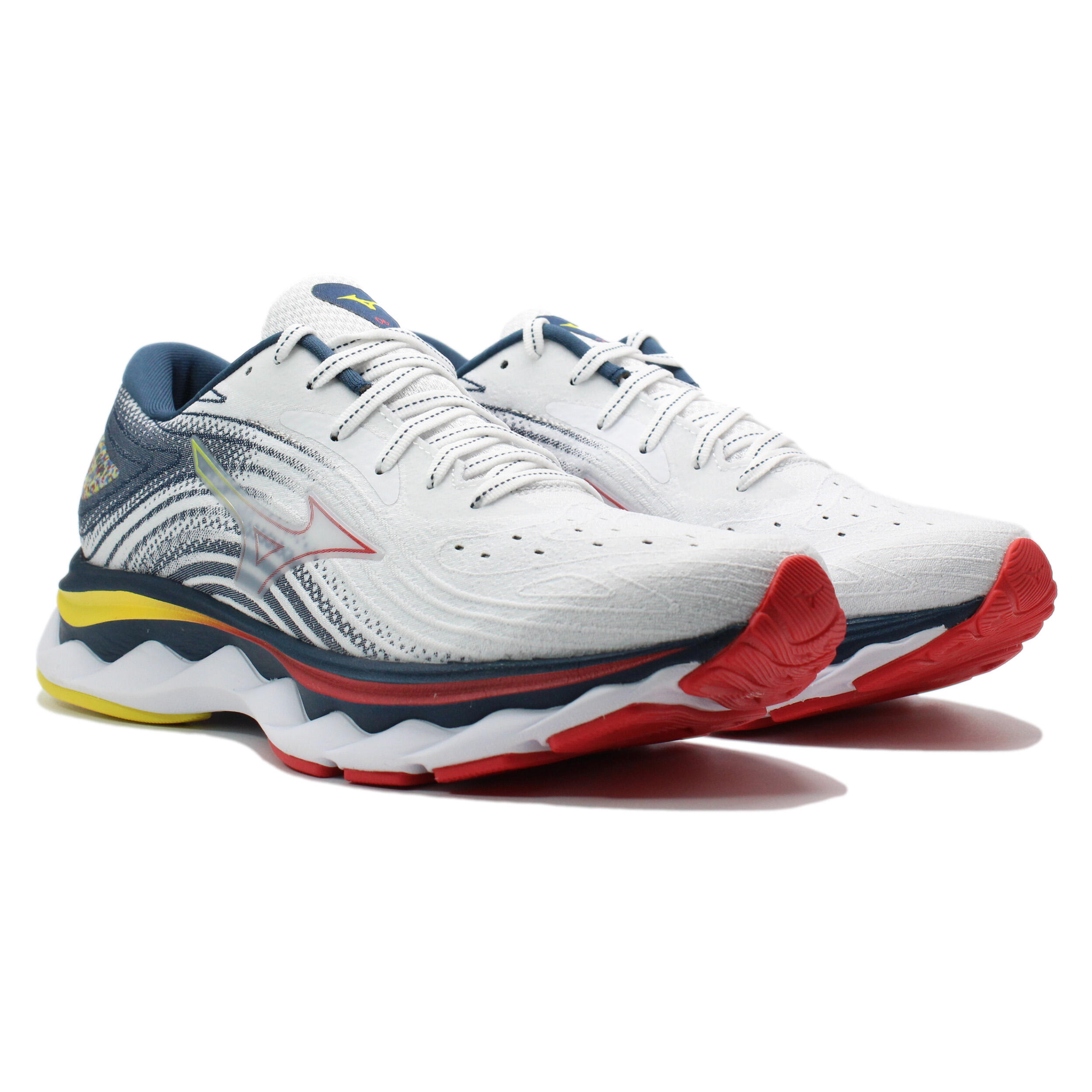 Scarpa da Running Donna Wave Sky 6 Giallo Rosso 4/7