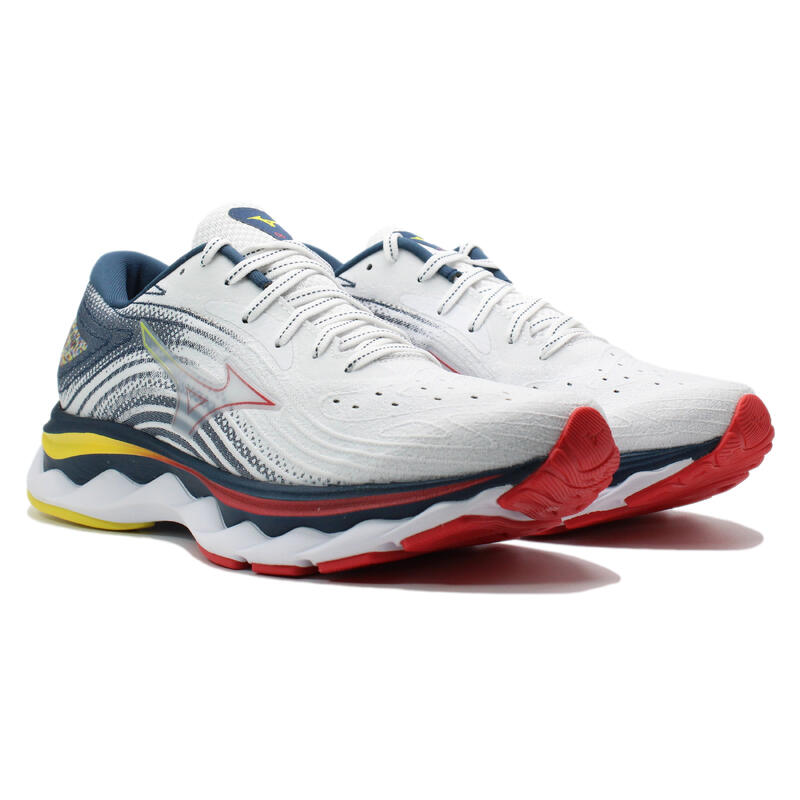 Chaussures de course Femmes Mizuno Wave Sky 6 Blanc