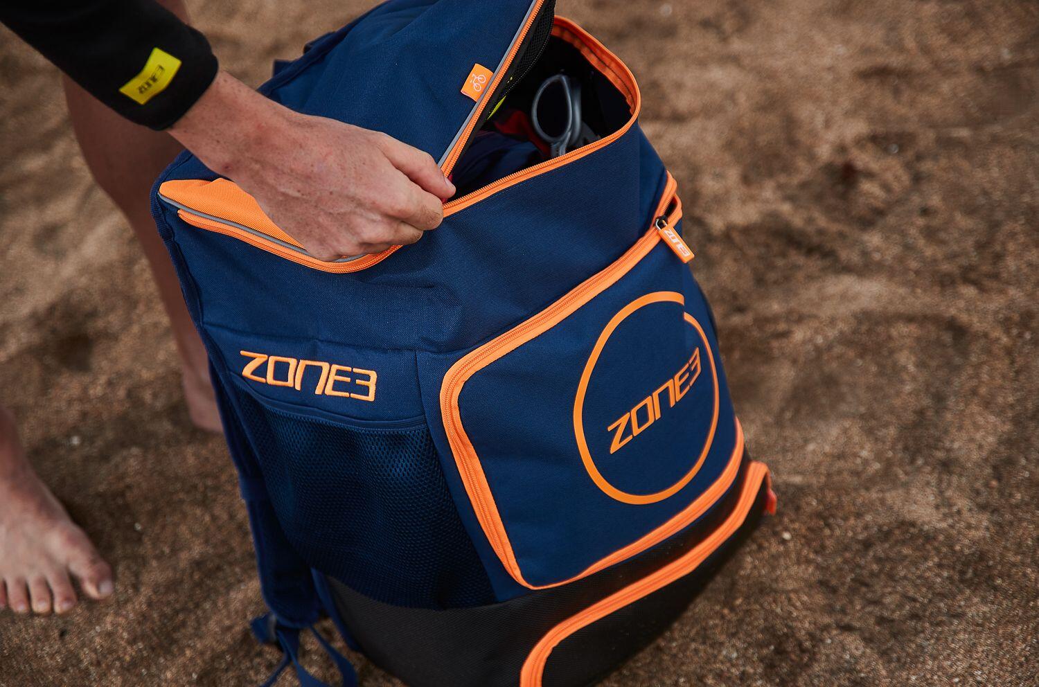 Mochila de Transición Azul/Naranja 40L ZONE 3 RA18TRANB103/OS 3/4