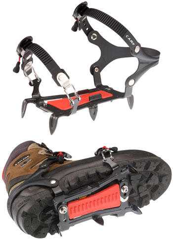 Crampon CAMP FROST 6 pointes acier, fixation cliquet, largeur réglable, sacoche 2/2