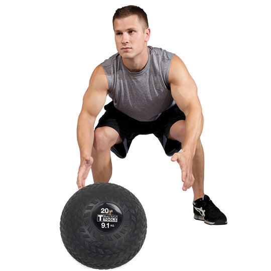 Tire-tread slam balls BSTTT10 pour fitness et musculation 4/4