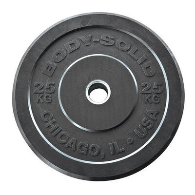 Chicago extreme bumper plates obpxk25 voor fitness en krachttraining