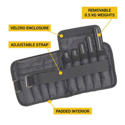 Poids de cheville BSTAW20 pour fitness et musculation 2/5