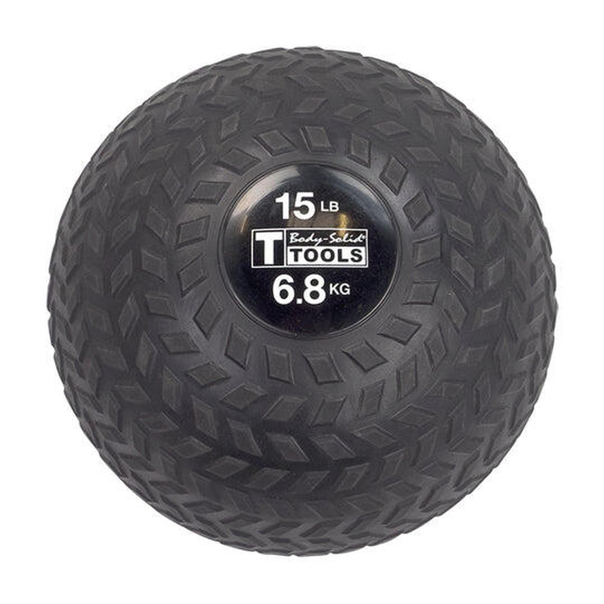 Body-solid - Tire-tread Slam Balls Bsttt15 Pour Fitness Et Musculation - Slam Ball - Noir - Decathlon