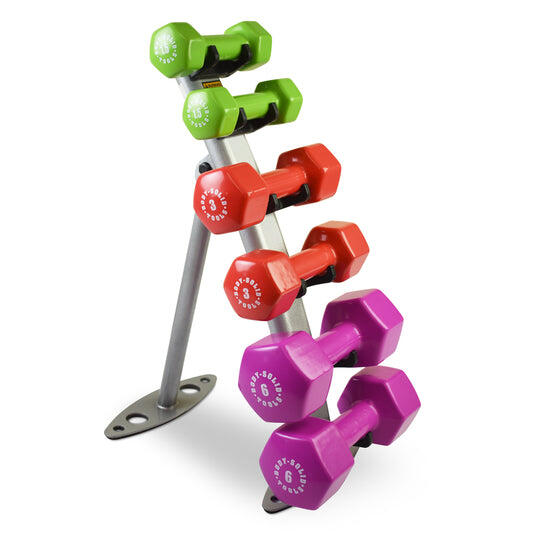 Haltères en vinyl BSTVDK2.5 Pour fitness et musculation 2/3
