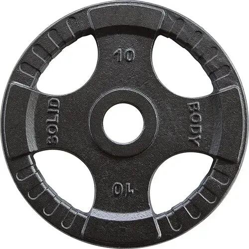 Olympic cast-iron plate OPTK10 for fitness and strength training