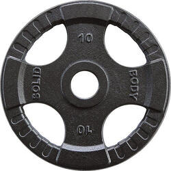 Disques oly 4 grip fonte OPTK10 pour fitness et musculation
