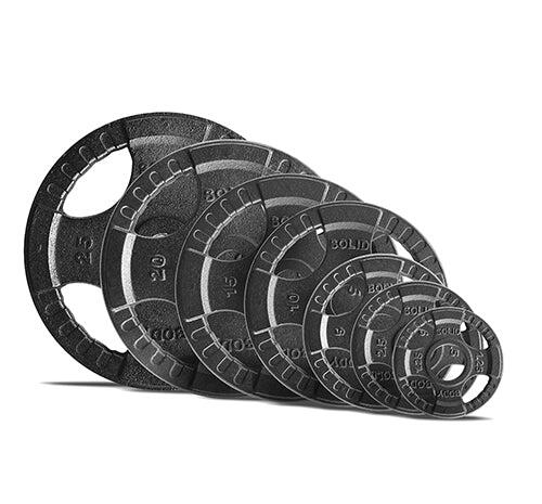 Disques oly 4 Grip fonte OPTK25 pour fitness et musculation 2/3