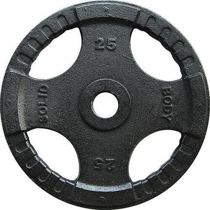 Disques oly 4 Grip fonte OPTK25 pour fitness et musculation