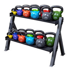 Support de rangement en acier pour Kettlebells - Haltères - Medecines Ball