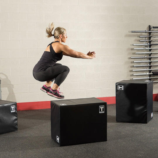 Plyo boxes souples BSTSPBOX pour fitness et musculation