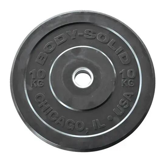 Chicago Extreme bumper plate OBPXK10 for fitness and strength training