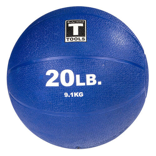 Body-solid - Balles Médecines Bstmb20 Pour Fitness Et Musculation - Médecine Ball - Bleu - 9 Kg - Decathlon