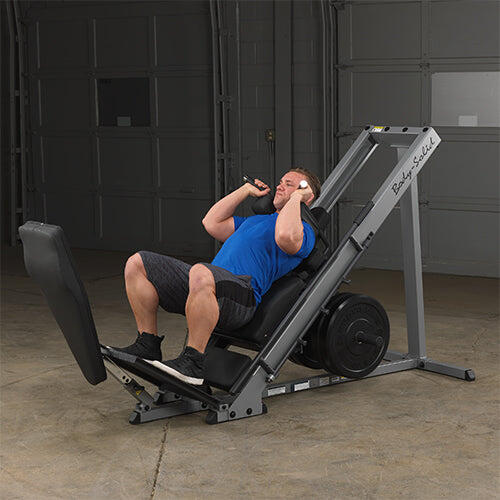 Leg press & hack squat GLPH1100-25S voor fitness en krachttraining