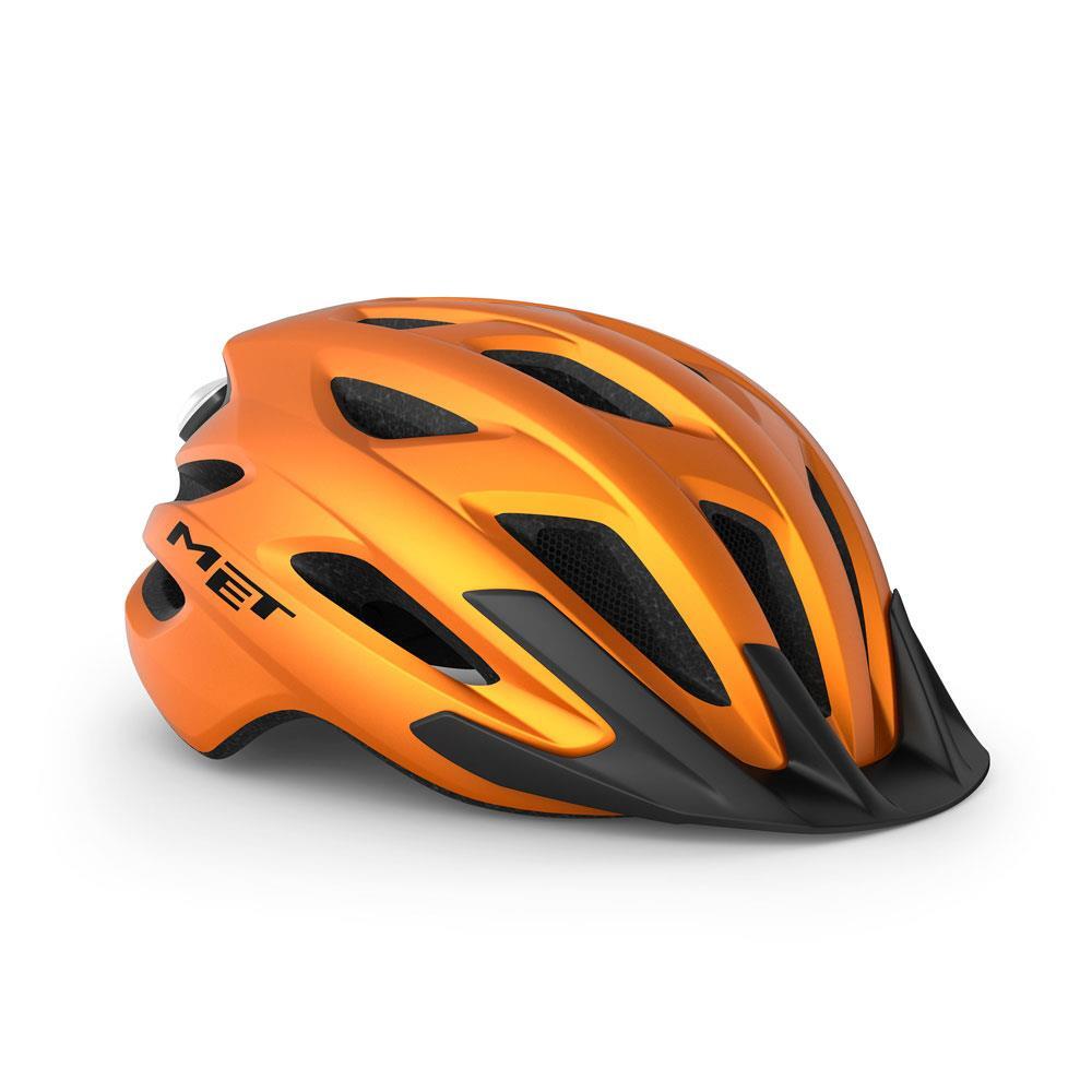 MET Crossover Allround Helmet - Orange 1/4