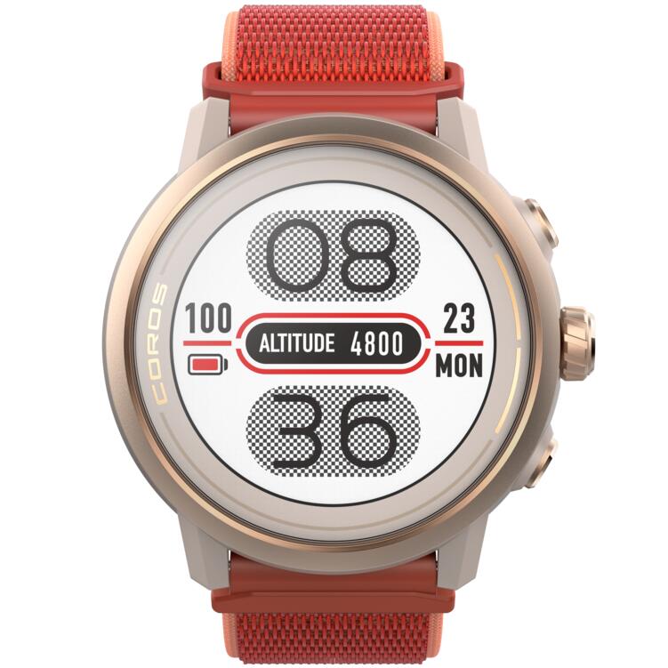 Montre GPS Connectée Multisports Adventure COROS APEX 2 Coral 2/7