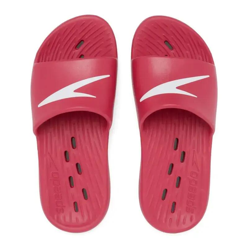 SPEEDO Women's EVA Slide - Fire Red UK 3