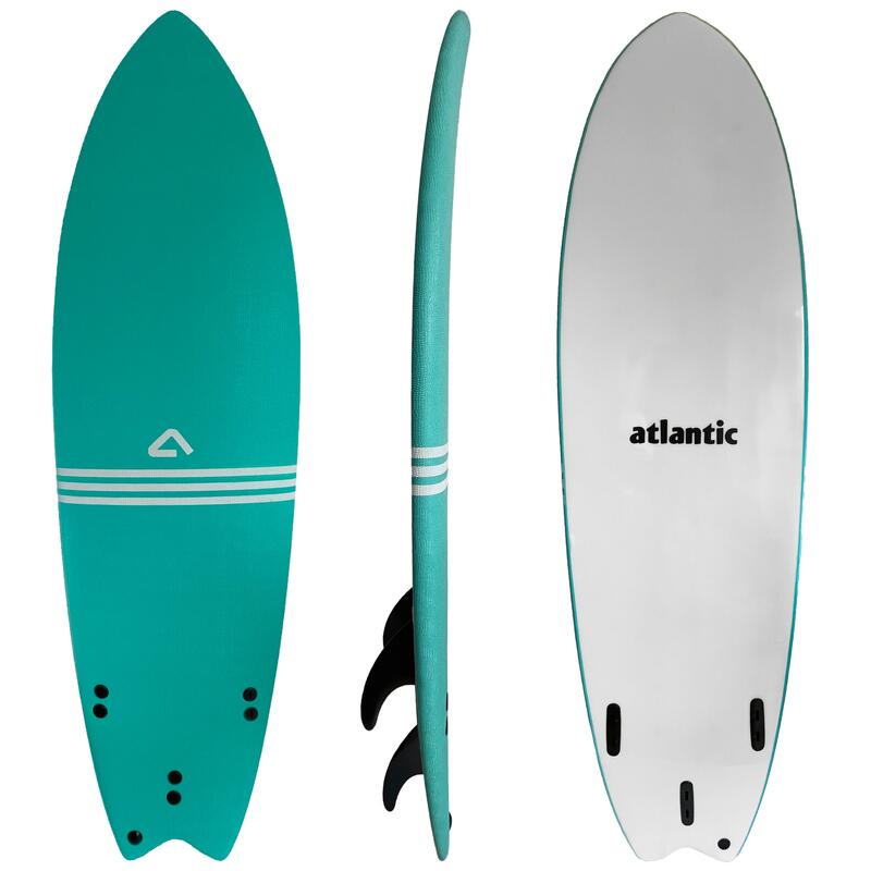 Tabla de Surf Softboard  Whale  6'4 x 22" x 3.5" : 50L