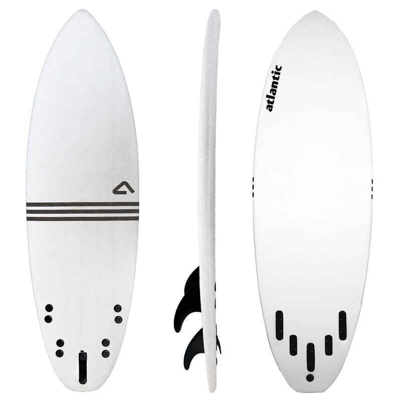 Surf Softboard – Shark – 5'10 x 20" x 2.5" – 32L – Epoxy + Glasvezel