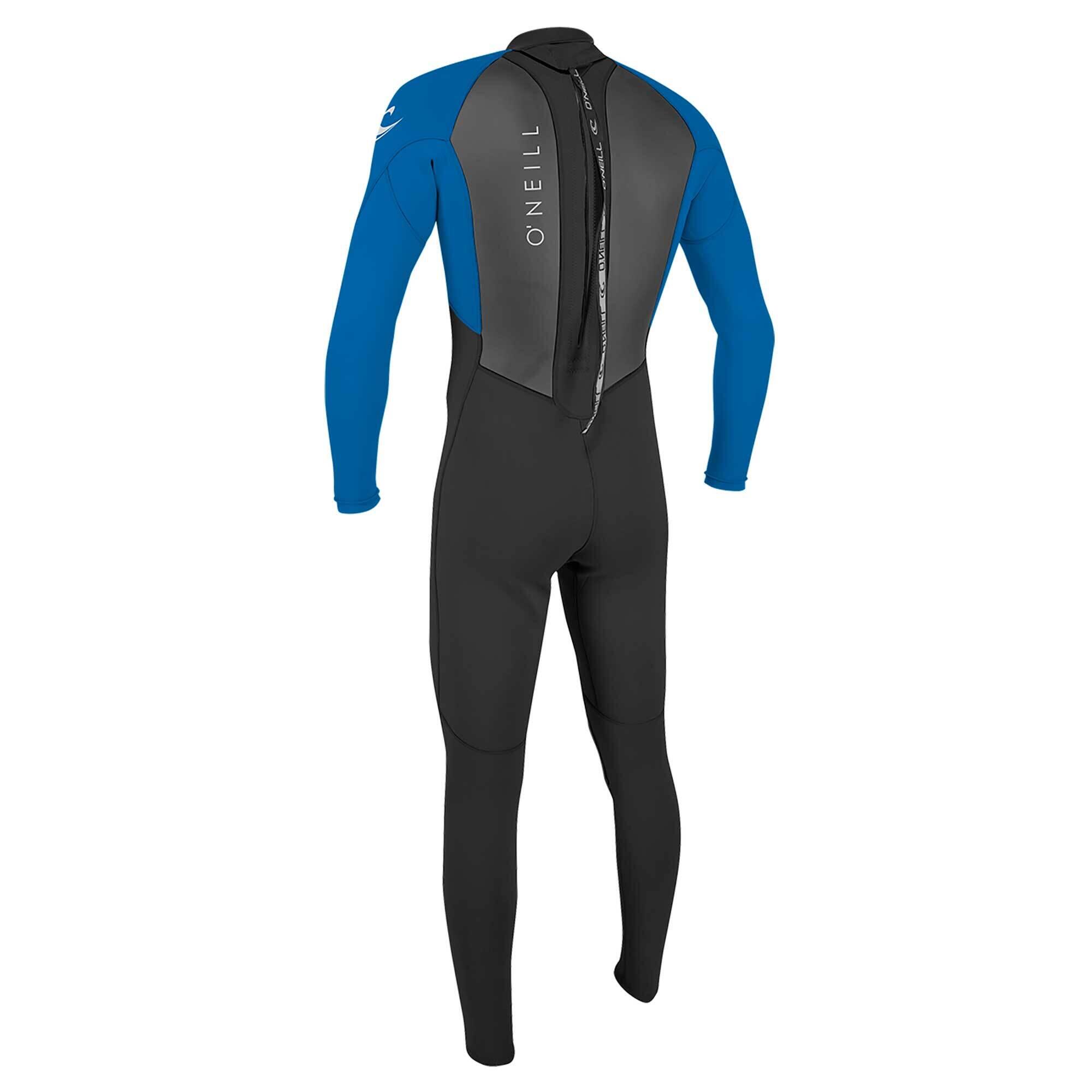 Combinaison de Surf  Reactor II 3/2mm  - zip dos - Noir - / Graphite  - Homme 4/4