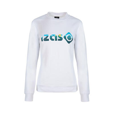 Izas Felpa donna in cotone basic RODHES W