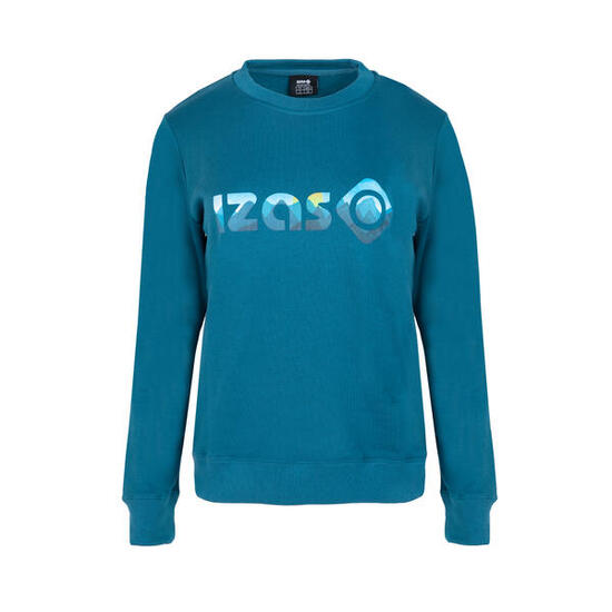 Izas Felpa donna in cotone basic RODHES W