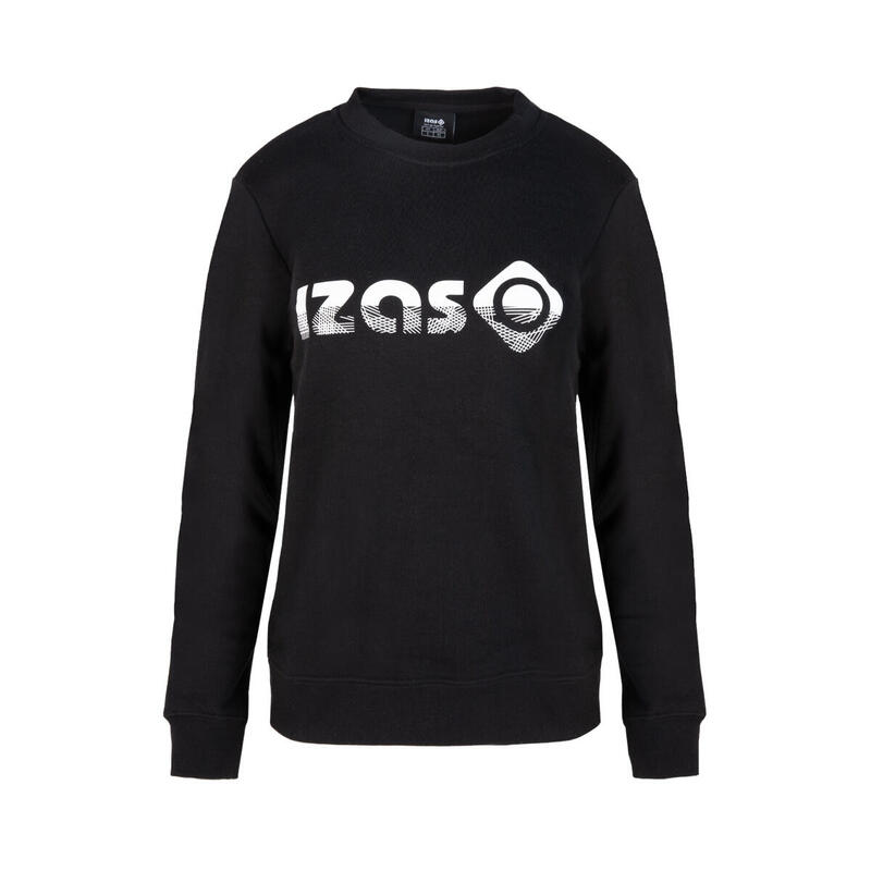 Sweat-shirt basique en coton pour femme Izas RODHES W