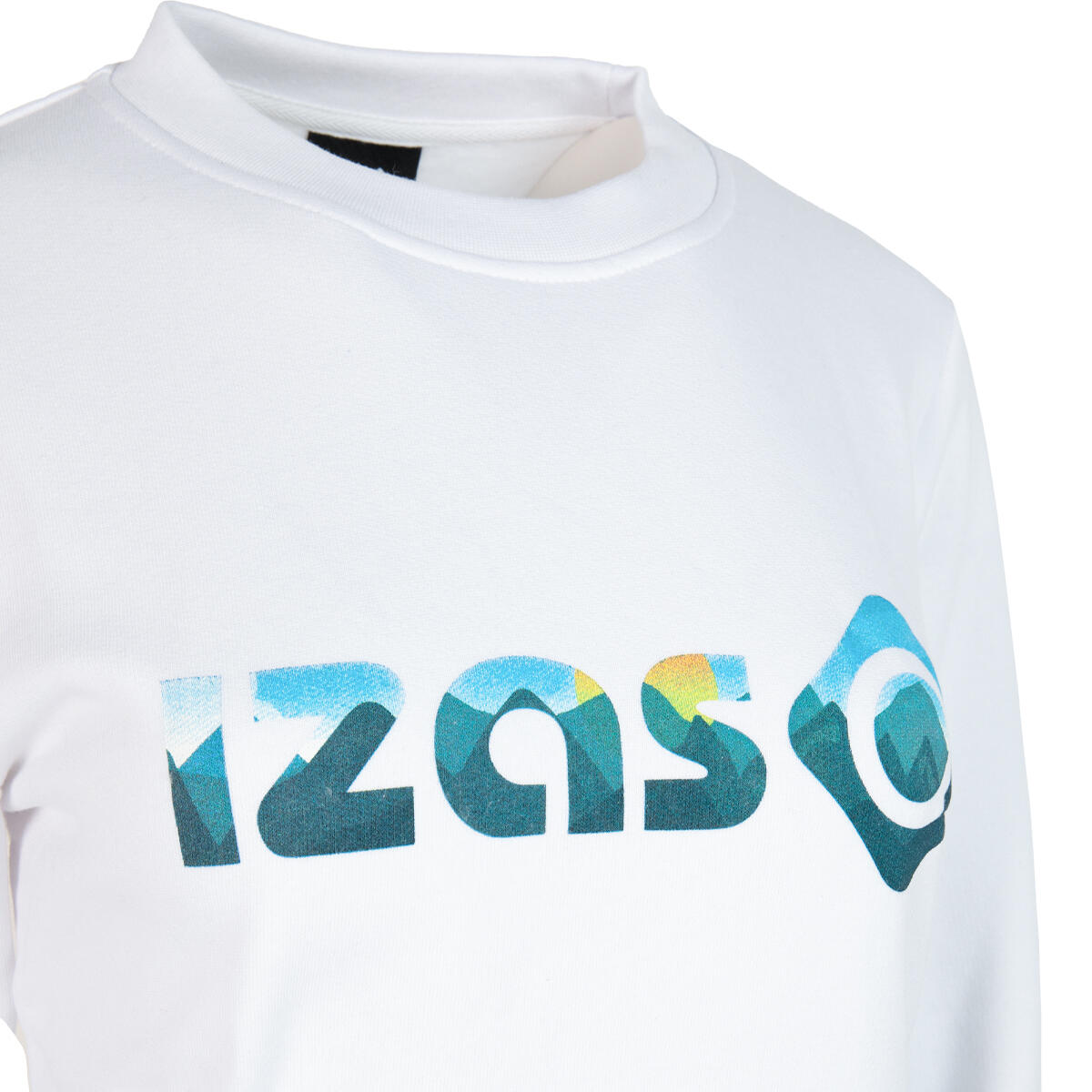 Izas Felpa donna in cotone basic RODHES W 3/3