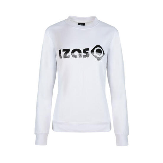 Izas Felpa donna in cotone basic RODHES W