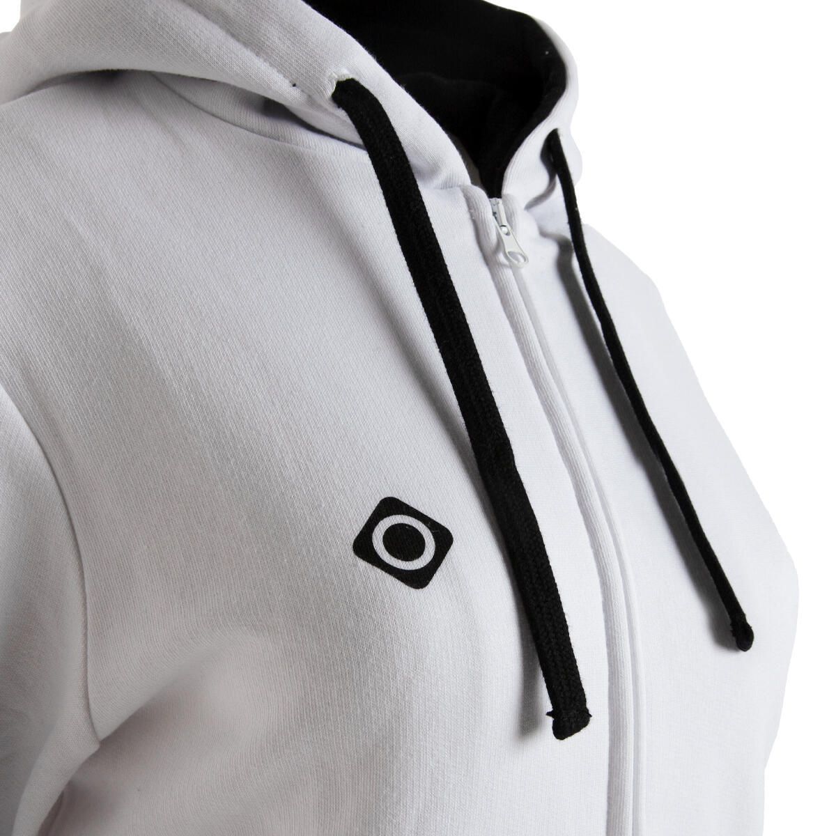 Izas Women's RODHES JACKET W Sweat à capuche zippé en coton de base pour femmes 3/3
