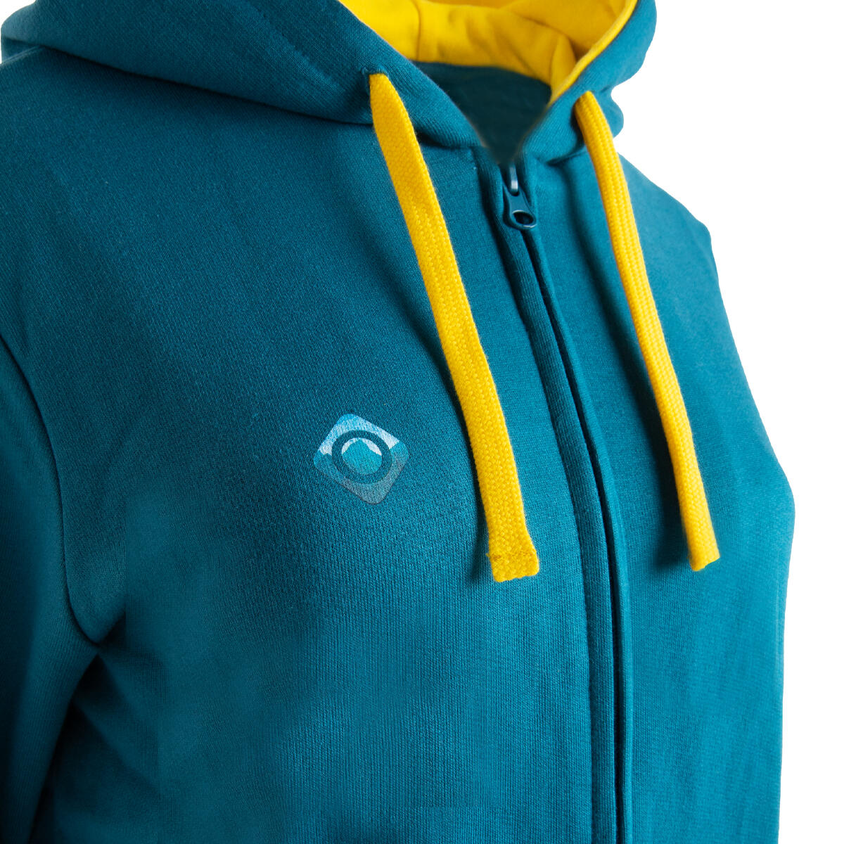 Izas Women's Basic Kapuzenpullover aus Baumwolle mit Reißverschluss RODHES W 3/3