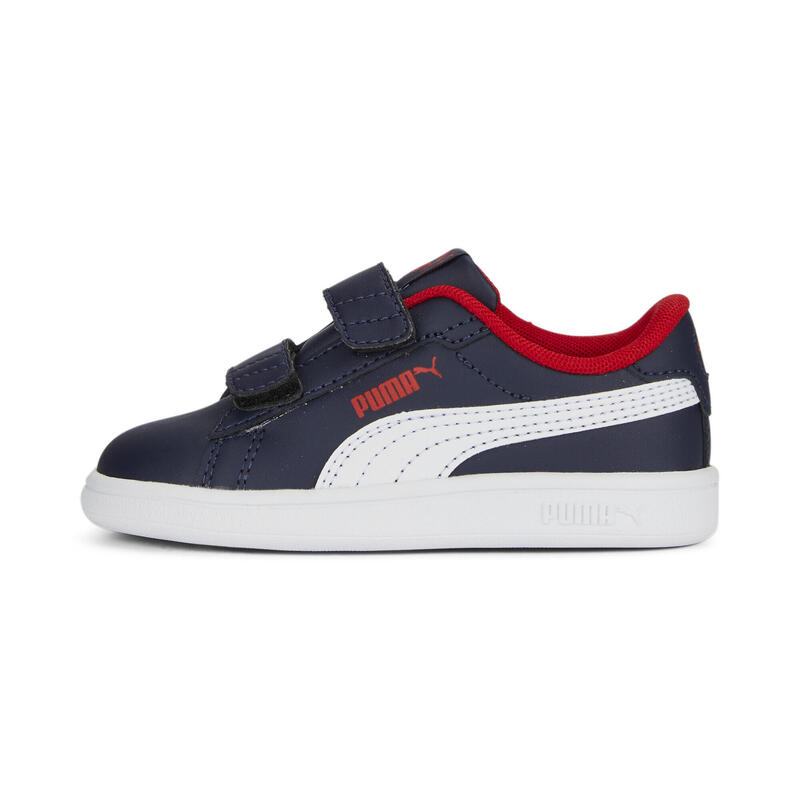 Baskets Smash 3.0 Leather V Bébé PUMA Navy White For All Time Red Blue