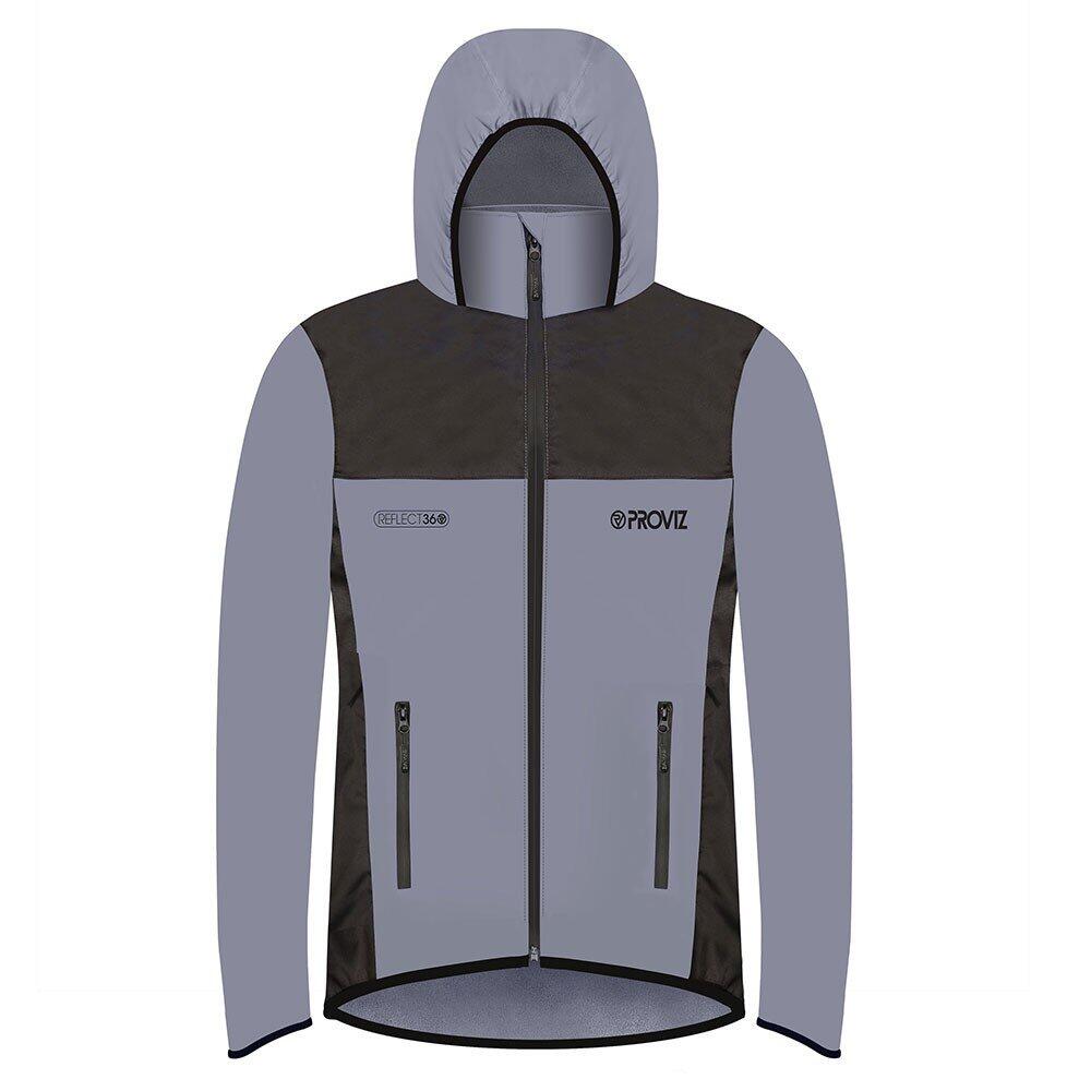 Proviz Children's REFLECT360 Fleece-Lined Reflective Waterproof Outdoor Jacket 1/6