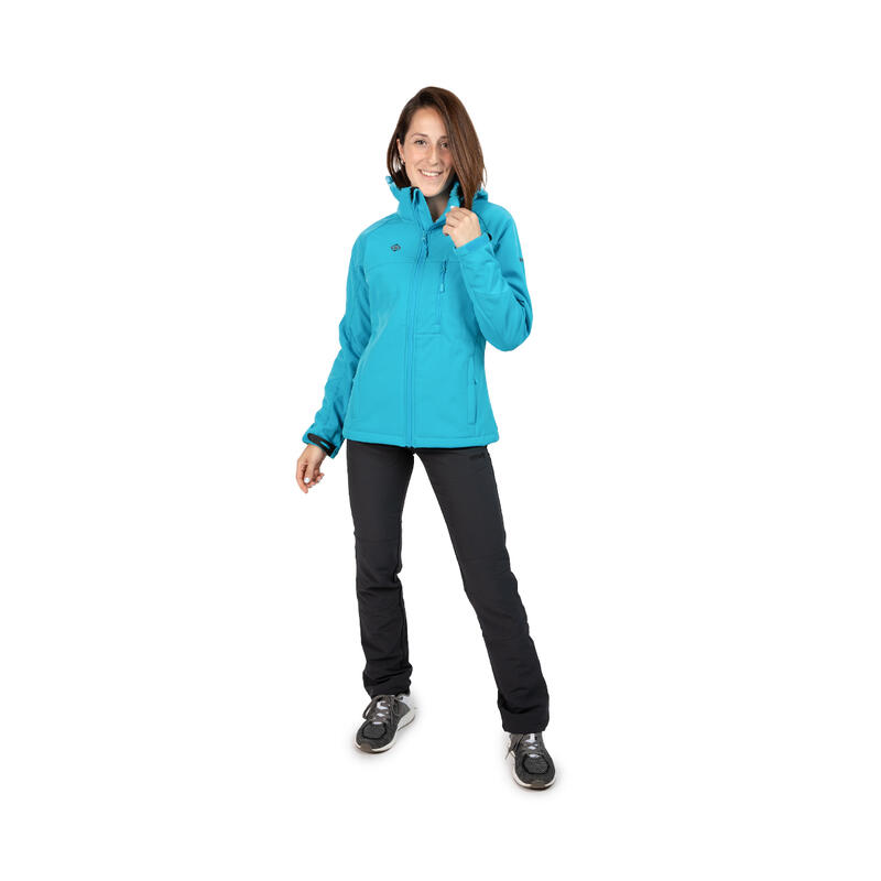 Dames softshell berg- en trekkingjack MINTO W