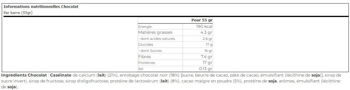 PowerBar - Protein Plus 30% 1 barrita x 55 gr - Barritas de proteína -  Sabor: C 2/5