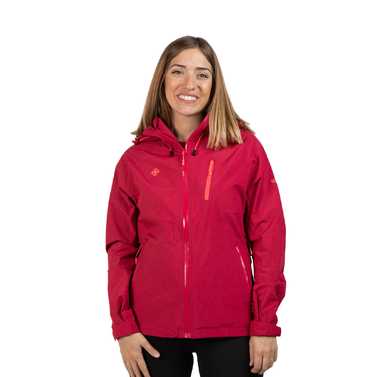 Chaqueta impermeable +10000 y transpirabilidad +/-10000, mujer, Izas KARAKO W 3/5