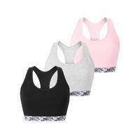 Lot de 3 Brassières coton femme