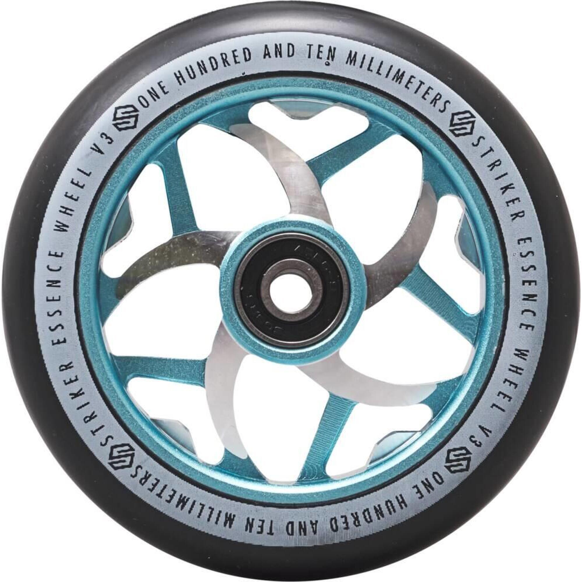 Roda de trotinete striker 110mm essence v3 teal