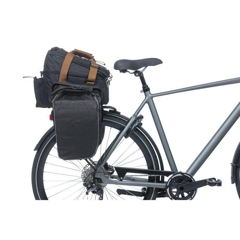 BASIL Sacoche porte-bagages Miles MIK XLPro, black slate