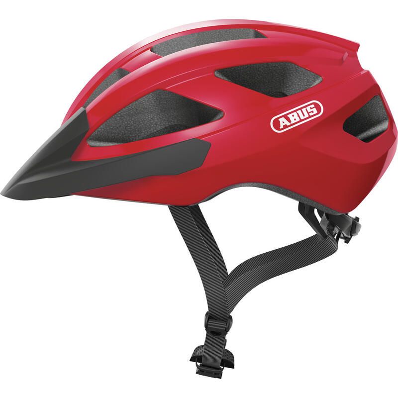 ABUS Casco da bici da corsa "Macator", rosso