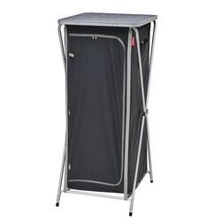 Meuble de rangement pliant XL gris/noir