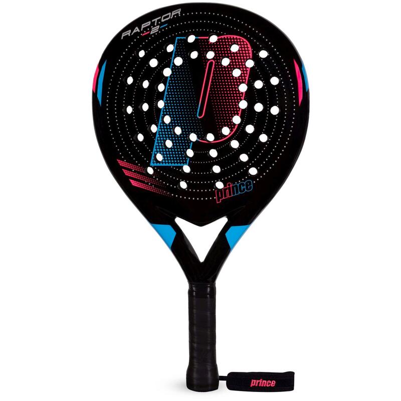 Pala de pádel adulto Prince RAPTOR V2 negro