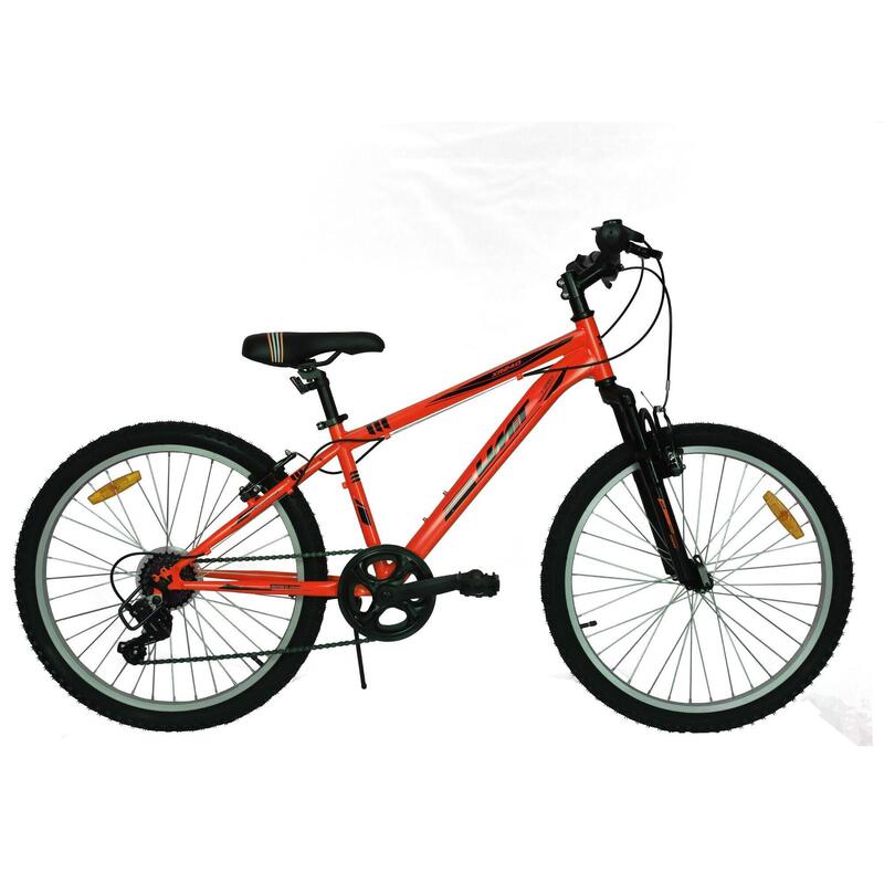 Bicicleta de montanha infantil Umit 24" Xr-240 vermelha