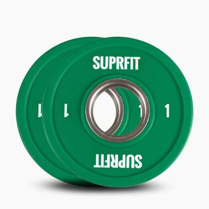 Suprfit Mini Bumper Plates (paire) - 1,25 kg