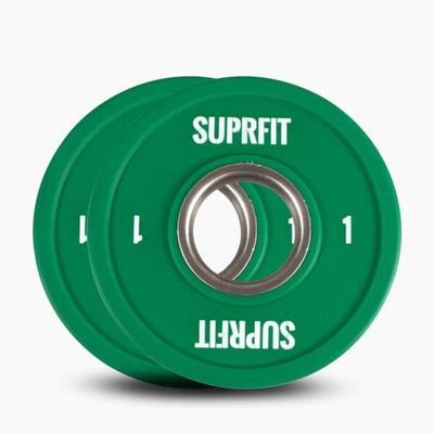 Mini Bumper Plates (coppia) Suprfit - 0.5 kg