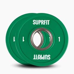 Suprfit Mini Bumper Plates (paire) - 0,5 kg